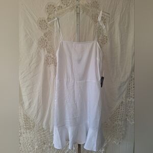 Express White Mini Dress Size S